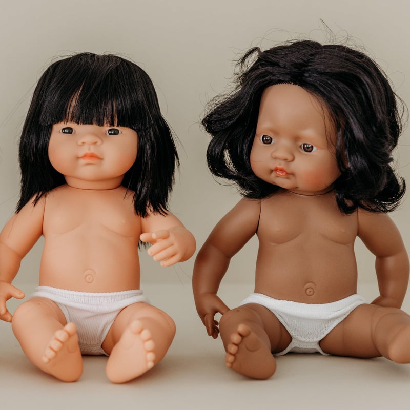 Miniland Doll 15'' Hispanic Girl (Polybag) - Made in Spain, Anatomically Correct, Quality, Inclusion - Image 3